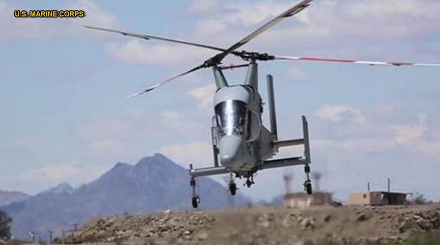 Meet K-MAX: A helicopter drone that can fight wildfires