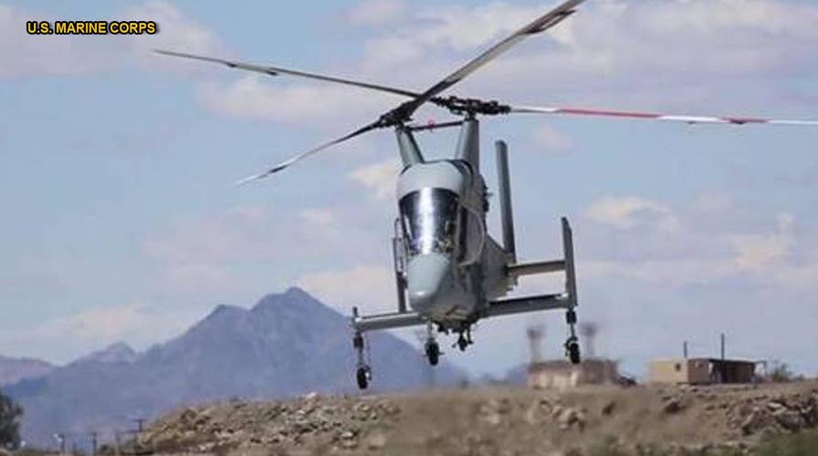 Meet K-MAX: A helicopter drone that can fight wildfires