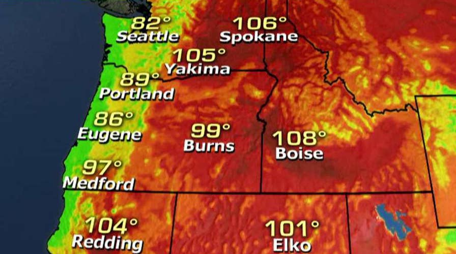 National forecast for Friday, August 10