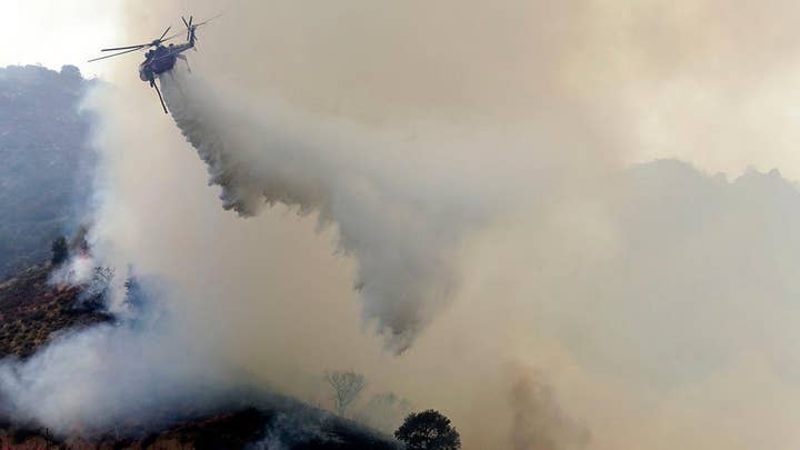 California wildfires spark political debate