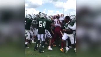 New York Jets, Washington Redskins players involved in huge practice brawl