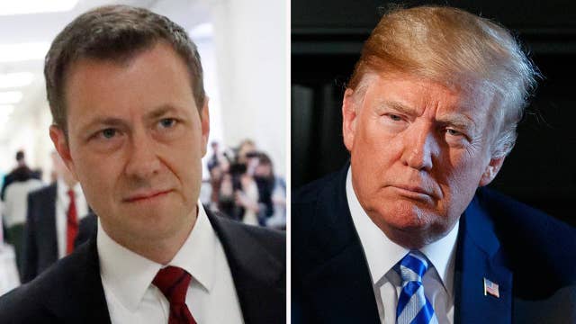 Trump suggests Russia probe be dropped after Strzok's firing