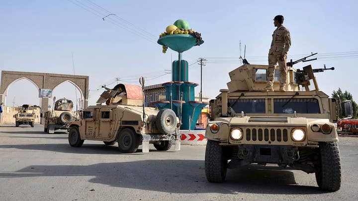 Taliban fighters occupy parts of key Afghan city
