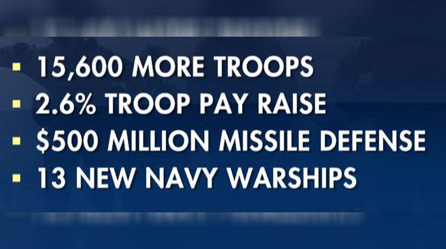 Where funding from National Defense Authorization Act goes