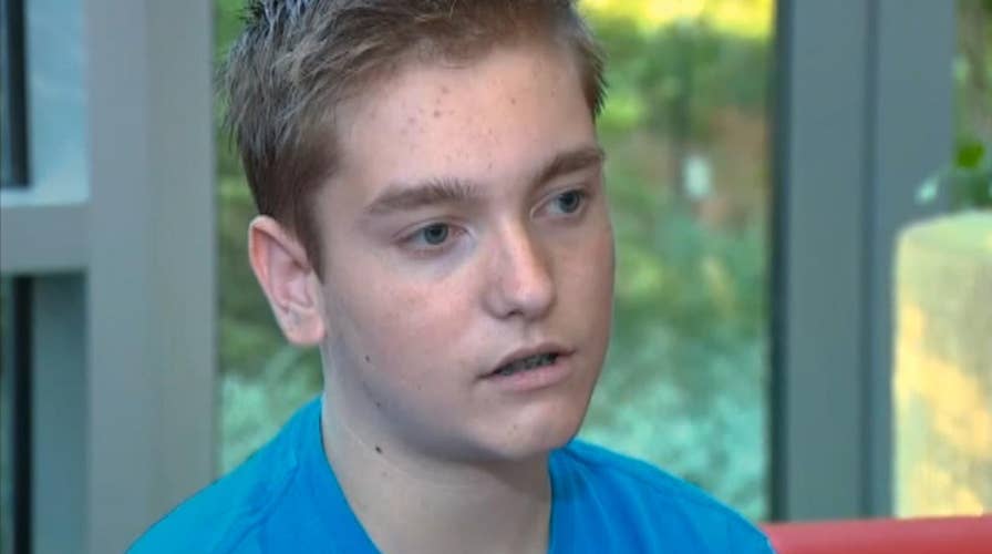 Kidney for Kaden: Teacher donates organ to his student