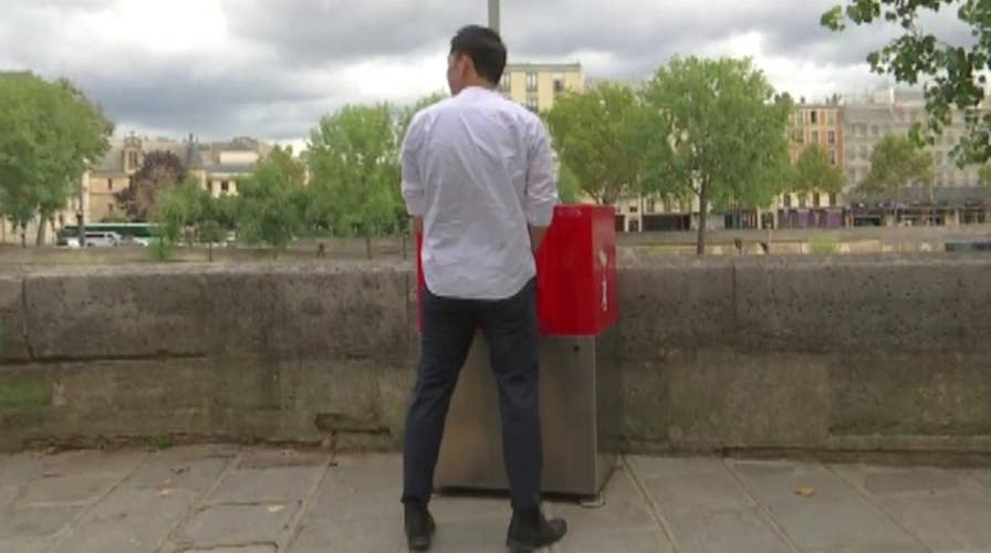 Public urinals cause uproar in Paris