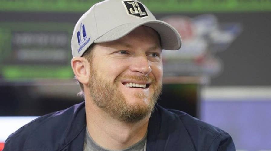 Racing star Dale Earnhardt Jr. says a ghost saved his life