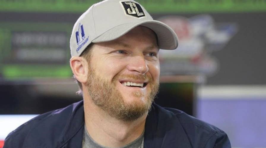 Racing star Dale Earnhardt Jr. says a ghost saved his life