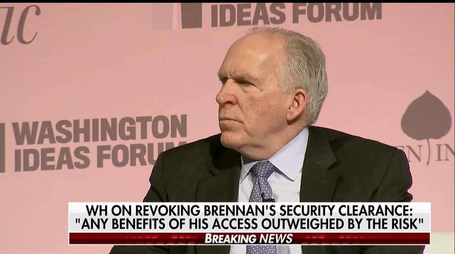 President Trump Revokes Security Clearance for Ex-CIA Director Brennan