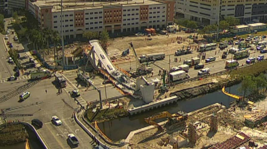 Time lapse video of Flordia bridge collapse