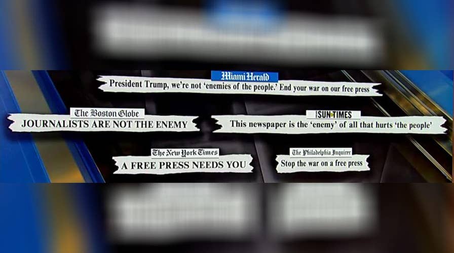 Double standard? Papers unite to publish anti-Trump op-eds