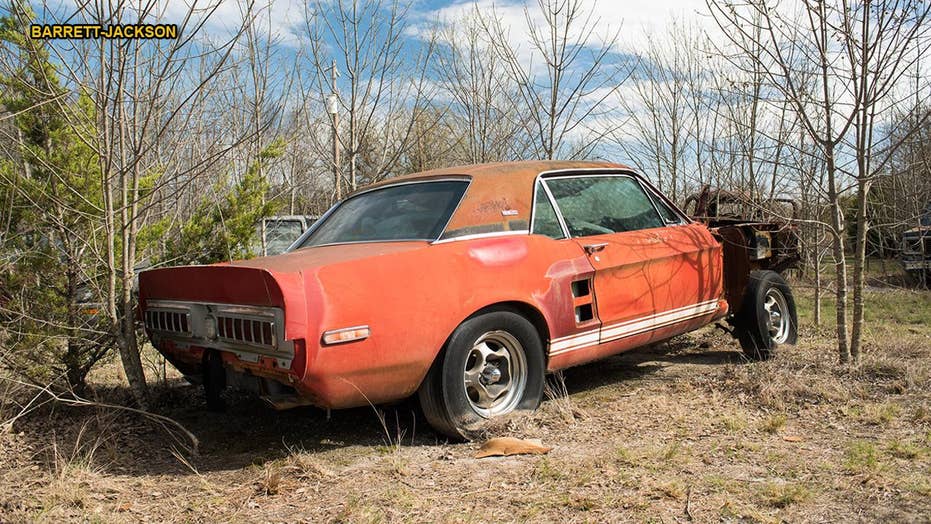 Little Red 1967 Ford Mustang Shelby Gt500 Found After 50 Years Could Be Worth Millions Fox News