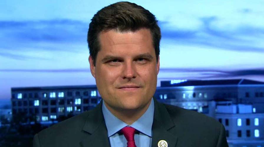 Rep. Matt Gaetz reacts to Bruce Ohr's notes about Steele