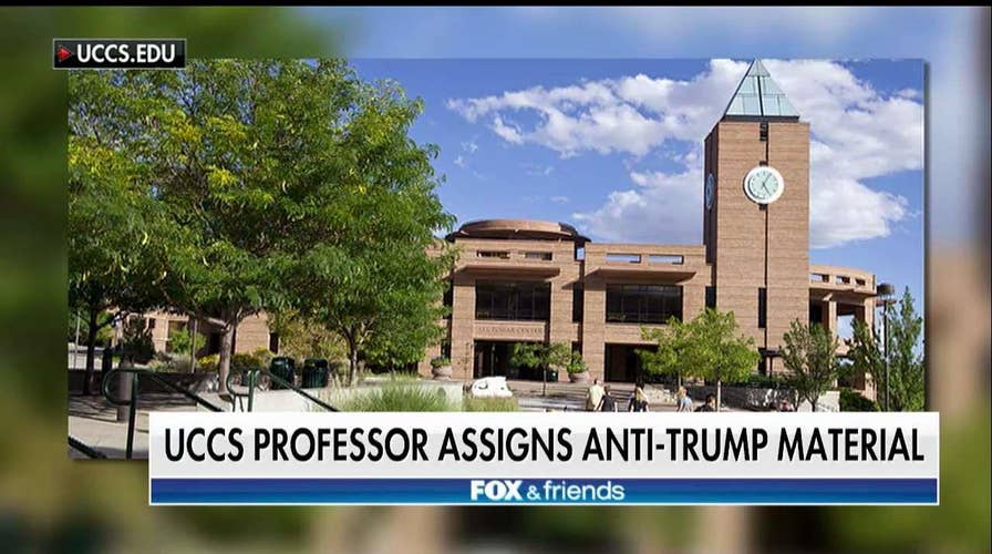 Colorado University Professor Assigns Anti-Trump Material as Required Class Reading