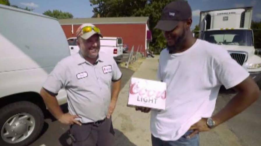 Beer delivery men save the life of potential bridge jumper