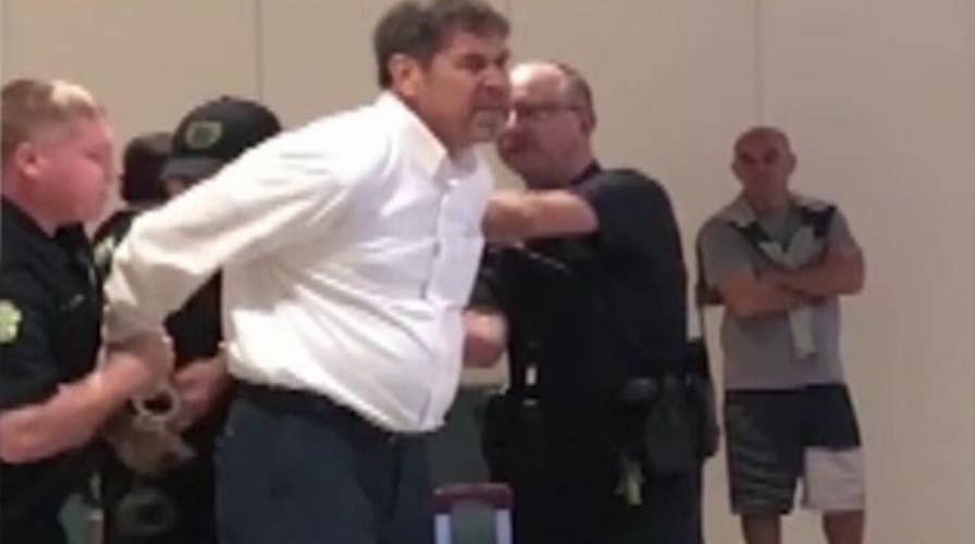 Florida doctor has bizarre meltdown at airport