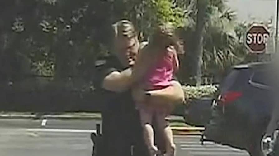 Florida deputy rescues child from hot car