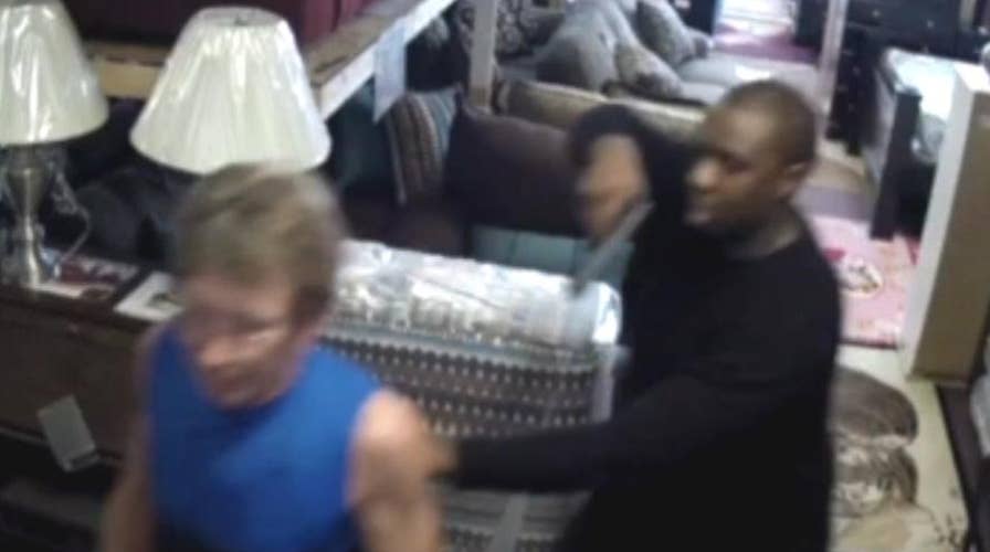 Robbery ends in unexpected way at home decor store