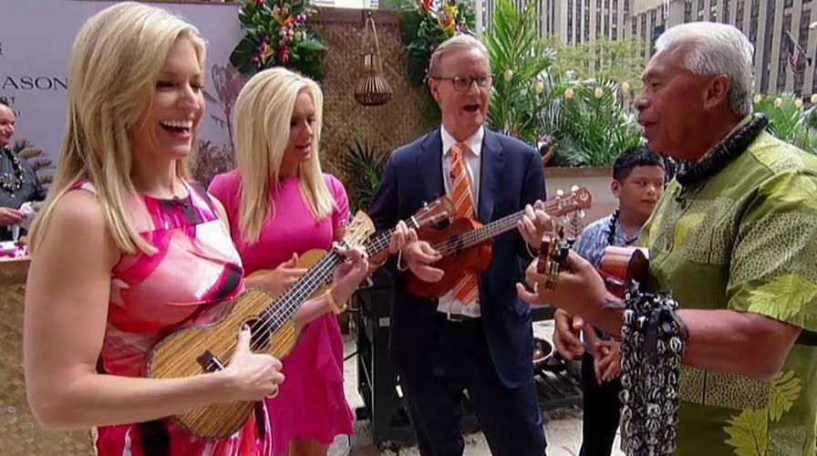 After the Show Show: Luau on the plaza!