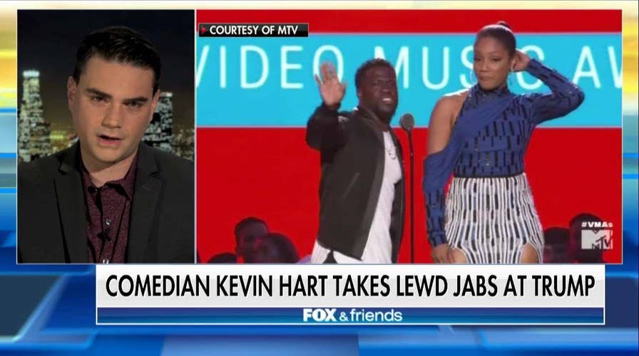 Shapiro takes on anti-Trump rhetoric at MTV VMAs.