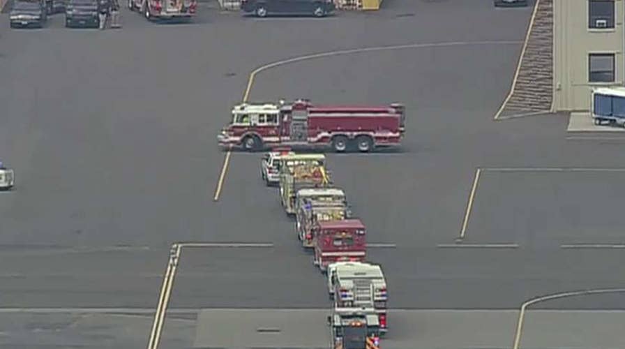 Plane with two blown tires to attempt emergency landing