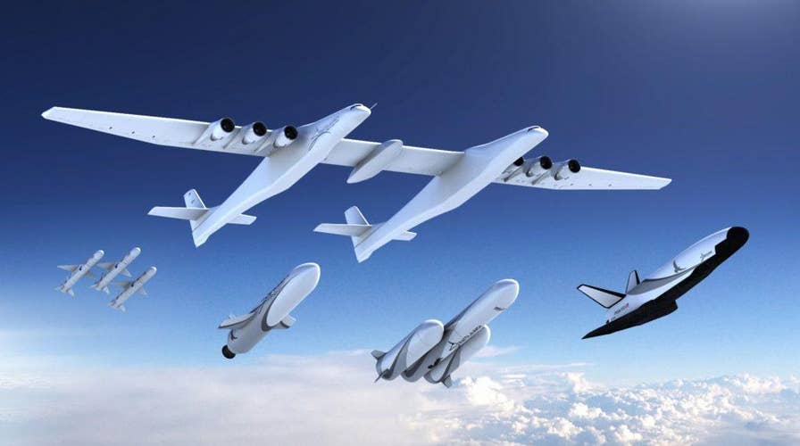 The Stratolaunch, the world’s largest plane