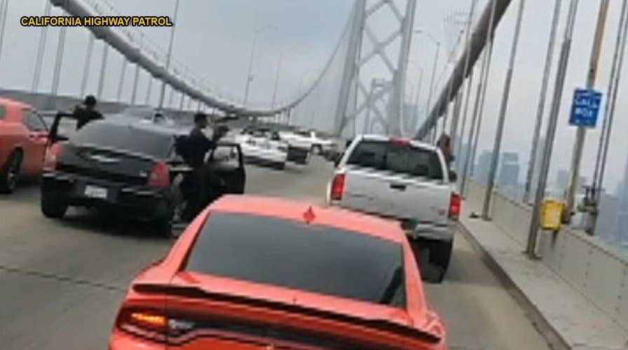 'Sideshow' stunt shuts San Francisco bridge: driver arrested
