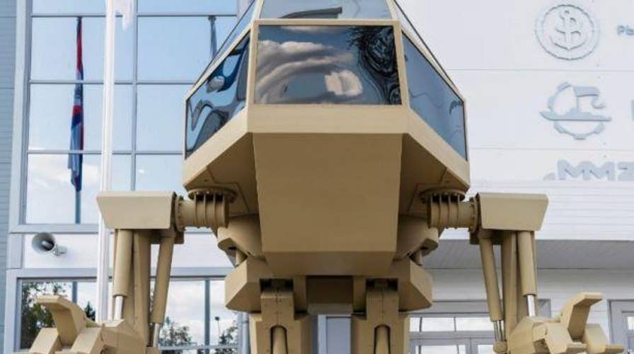 Russian weapons company reveals ‘gold killer robot’ 