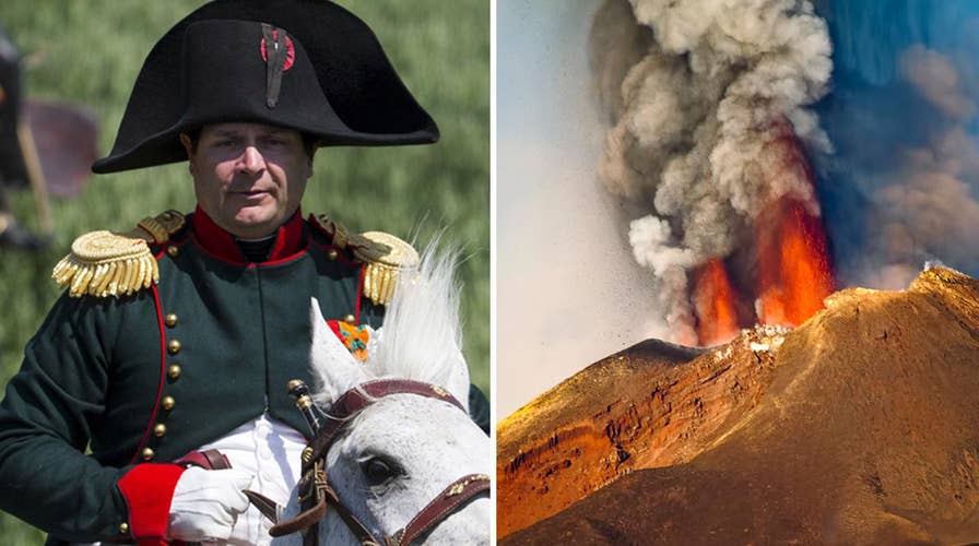 Volcanic eruption may have led to Napoleon's Waterloo defeat