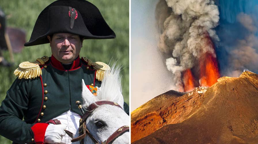 Volcanic eruption may have led to Napoleon's Waterloo defeat