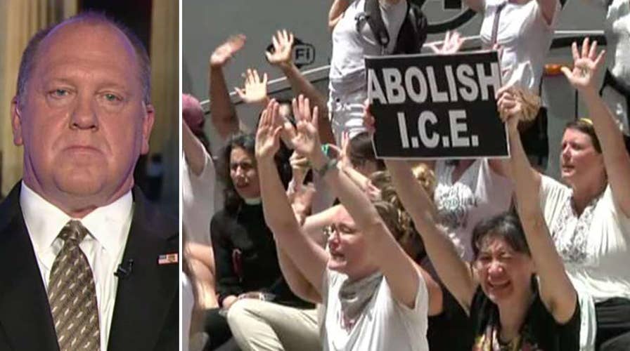 Homan: Abolishing ICE means open borders