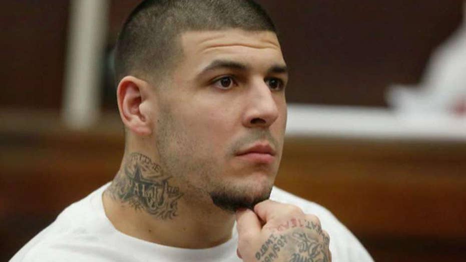 Ex NFL star Aaron Hernandez #39 s murder conviction reinstated nearly two
