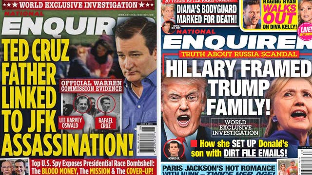 Report National Enquirer Put Damaging Trump Stories In Safe On Air Videos Fox News