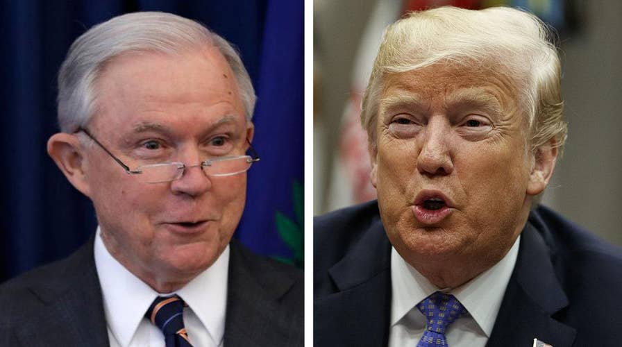 Trump publicly spars with Attorney General Sessions