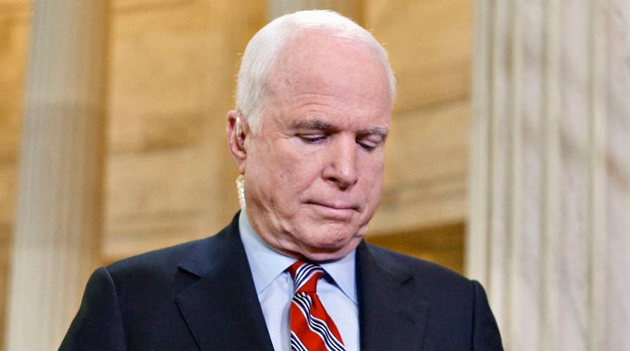 Senator McCain discontinues treatment for brain cancer