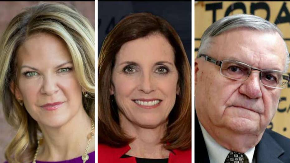 Arizona GOP Senate hopefuls spar to win primary nod for Sen. Jeff Flake