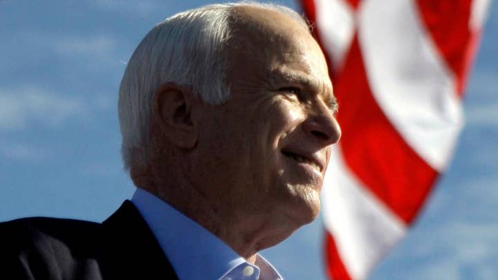 Family spokesman reads farewell letter from John McCain