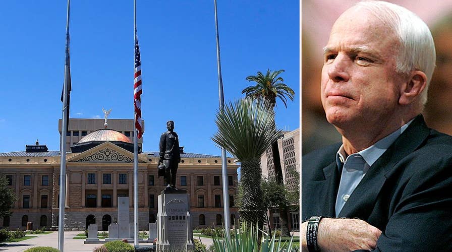 McCain to lie in state at Arizona State Capitol, US Capitol