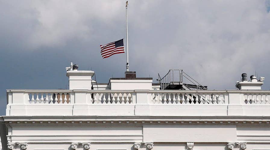 Trump orders flags flown at half-staff for John McCain