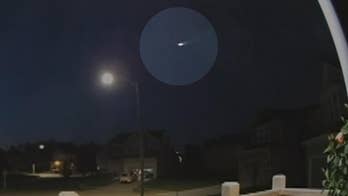 Doorbell camera captures fireball flashing through the sky in Missouri