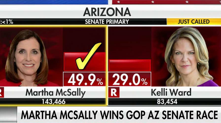 Martha McSally projected to win GOP Arizona Senate race