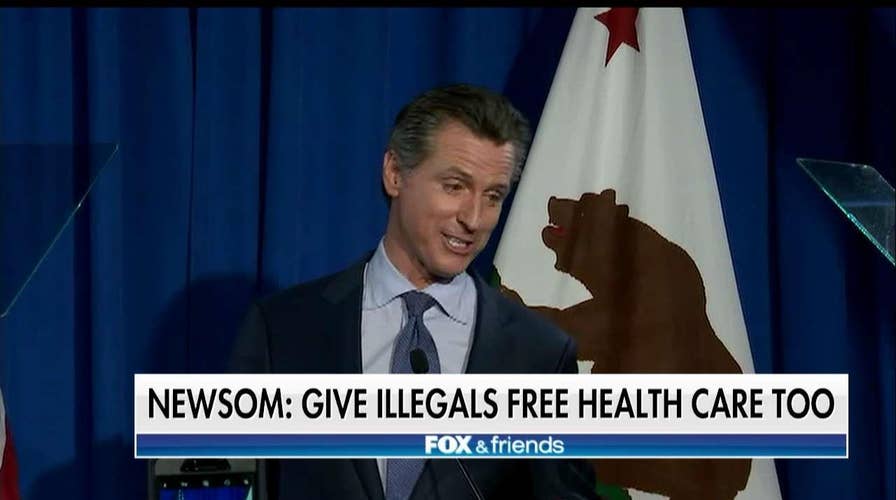 Lahren: Gavin Newsom's Plan for Free Illegal Immigrant Health Care Should 'Enrage' Californians