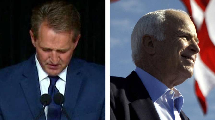 Sen. Flake: We are grateful for McCain's life and sacrifice