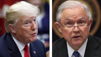 Trump says Sessions' job is safe until at least November elections