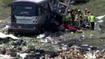 Semi-trailer in deadly New Mexico crash had lost tire tread, authorities say