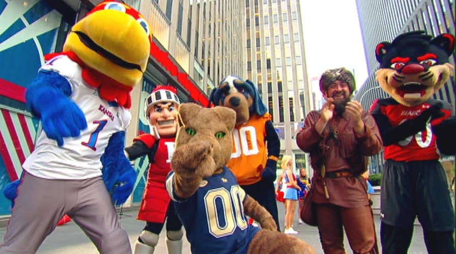 College football season kicks off with mascot competition