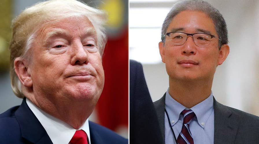 President Trump questions Bruce Ohr's employment