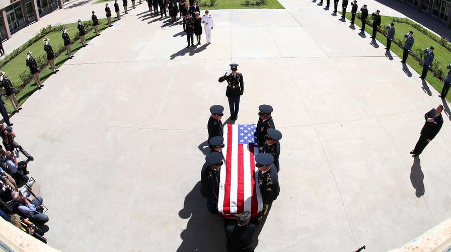 Phoenix memorial service held for Sen. John McCain