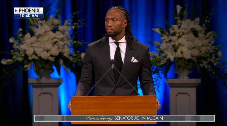 Larry Fitzgerald, Joe Biden Remember John McCain