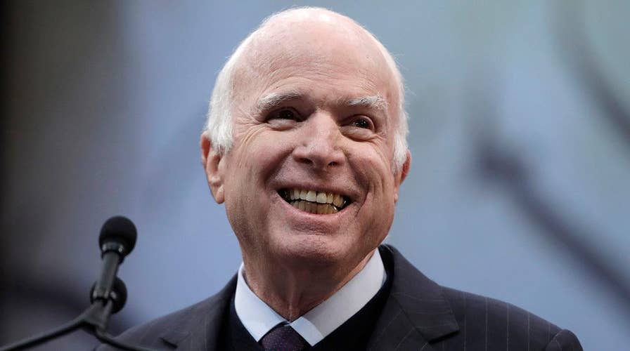 McCain's heroism, wit and service memorialized in Arizona